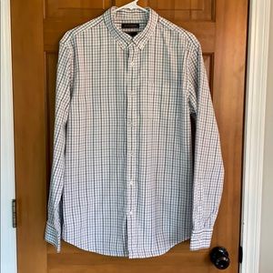 Banana Republic Grant Fit Cotton-Stretch Oxford